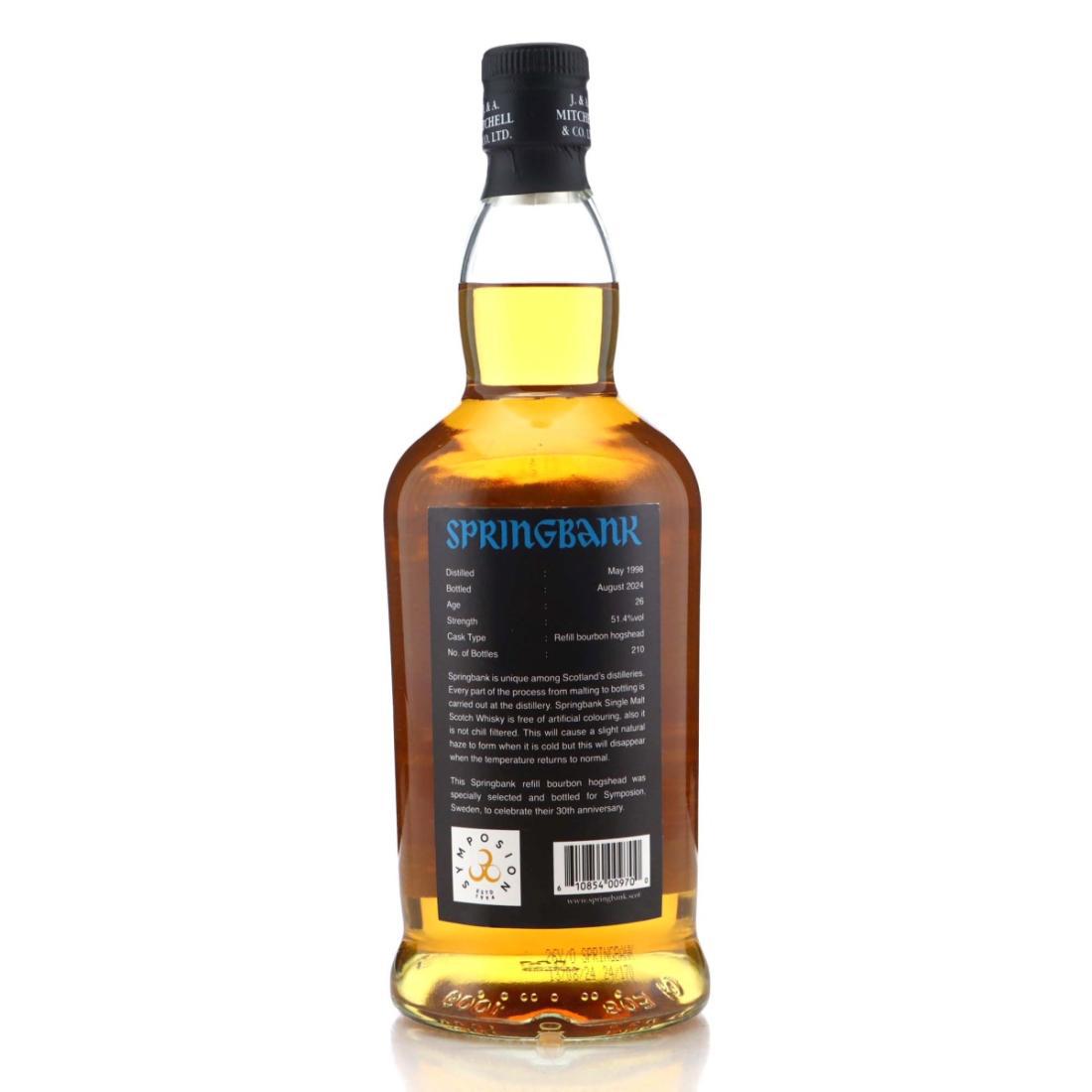 Springbank 1998 26 Year Old