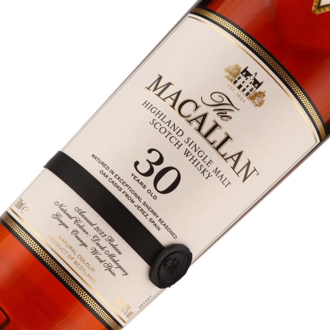 Macallan 30 Year Old Annual 2023 Release