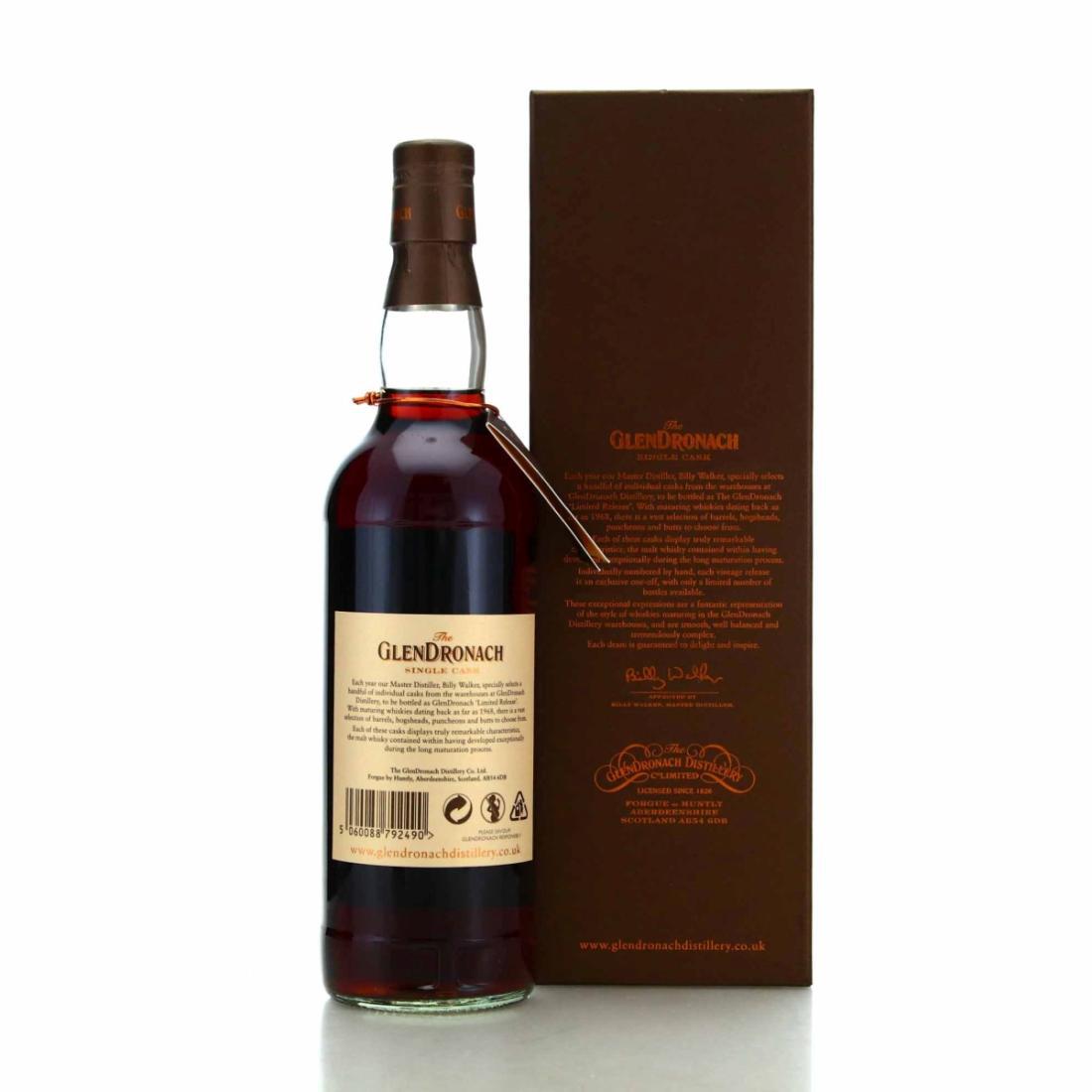 Glendronach 1972 Single Cask 38 Year Old
