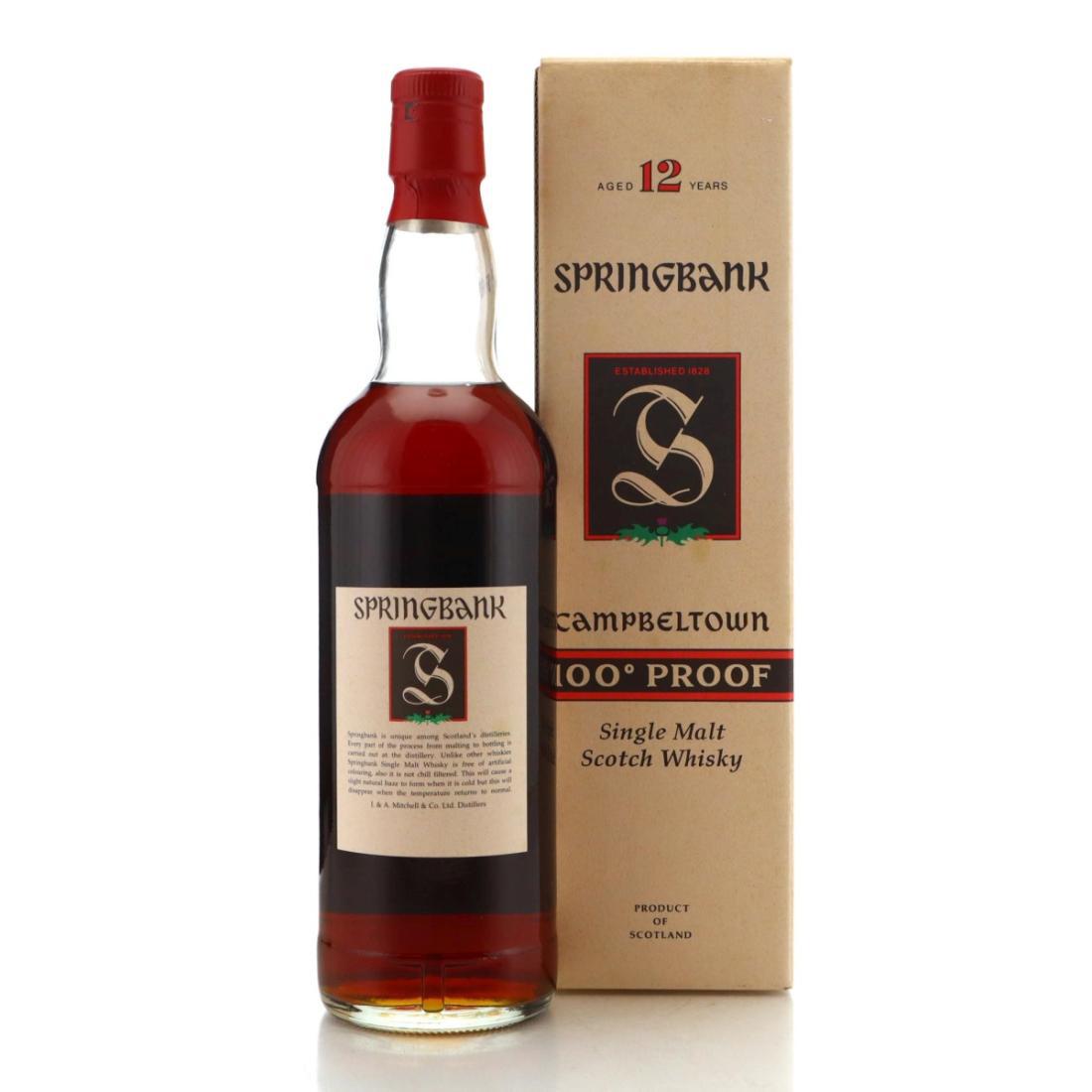 Springbank 100° Proof 12 Year Old