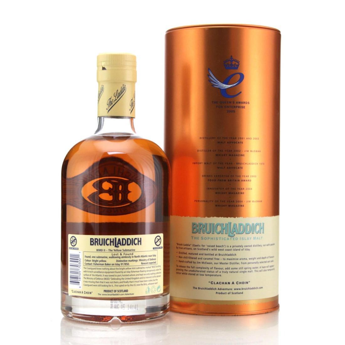 Bruichladdich 1991 WMD II The Yellow Submarine 14 Year Old