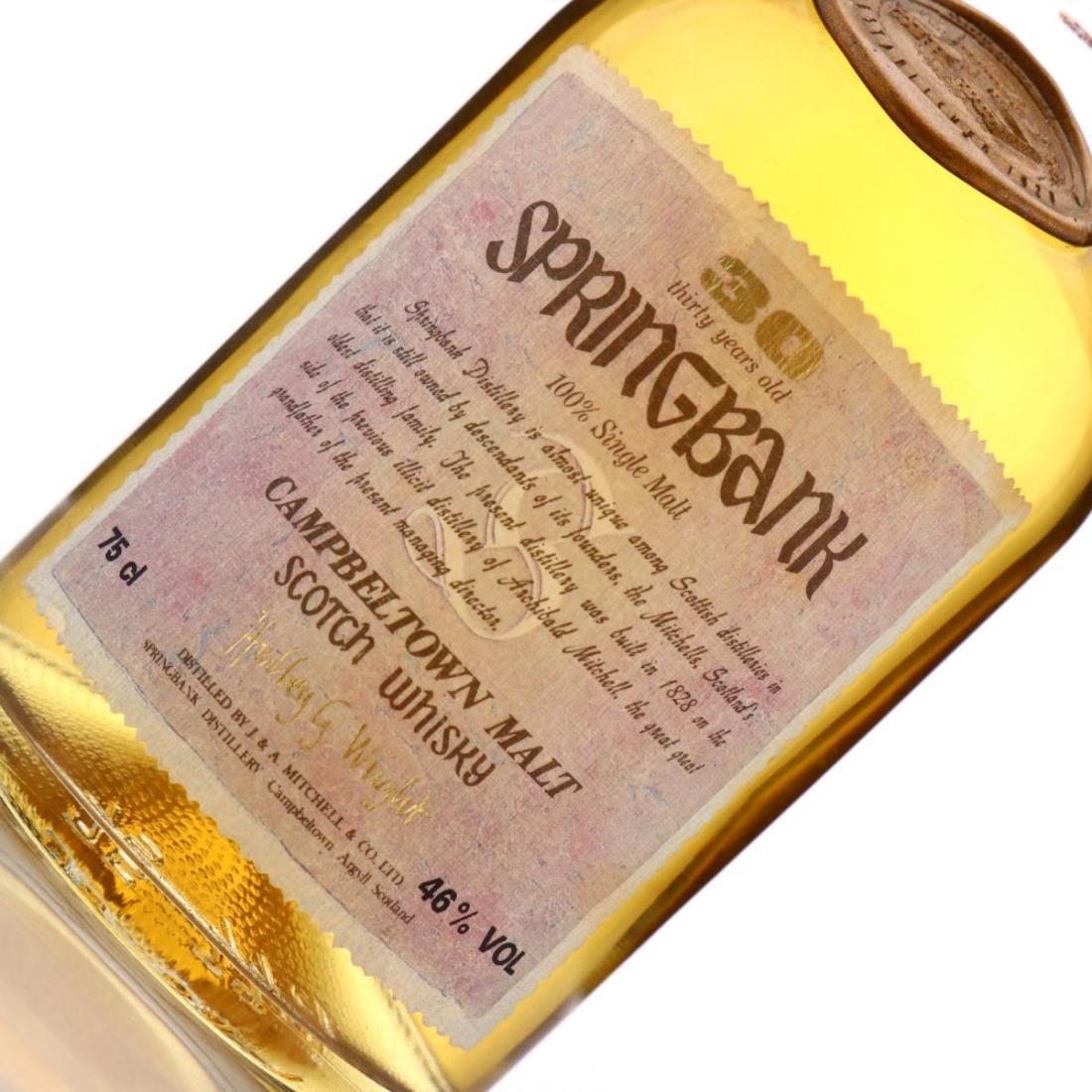 Springbank 30 Year Old - Hedley G Wright