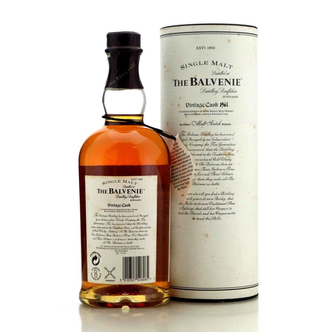Balvenie 1961 Vintage Cask
