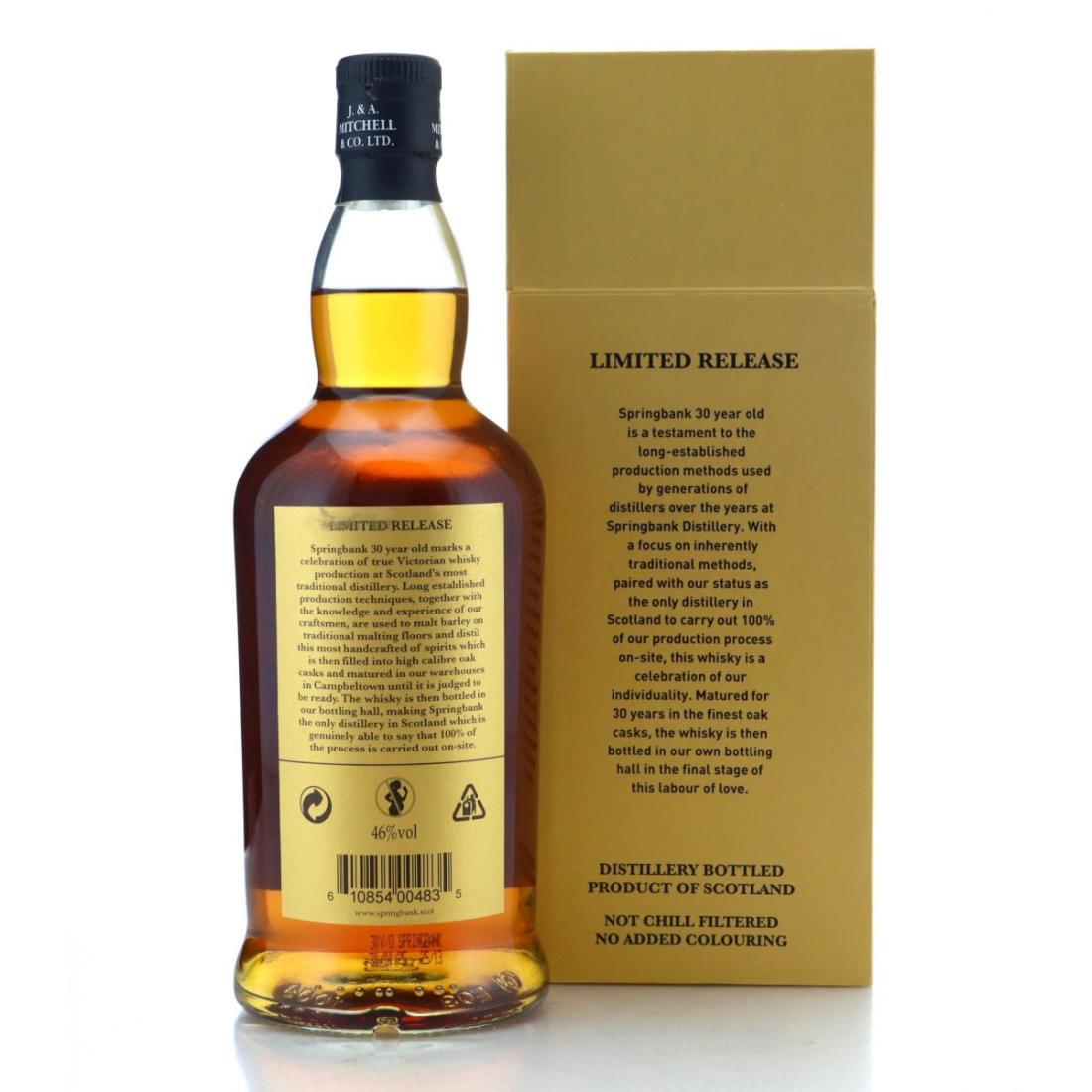 Springbank 30 Year Old