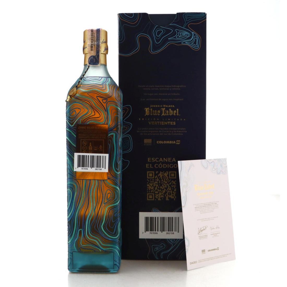 Johnnie Walker Blue Label Aguas De Vida Vertientes Aquamarina