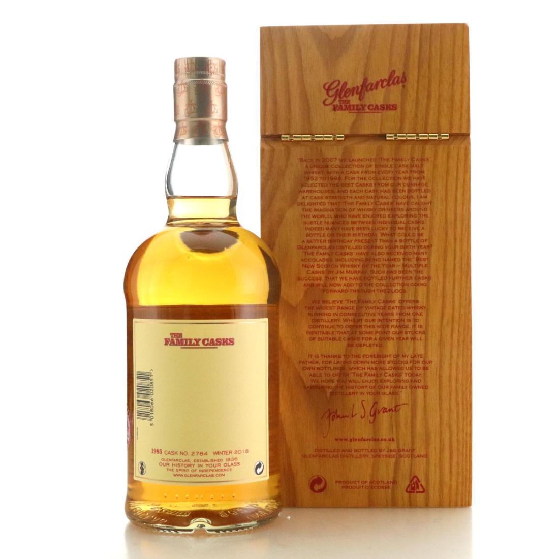 Glenfarclas 1985 Family Cask #2784 / Winter 2018