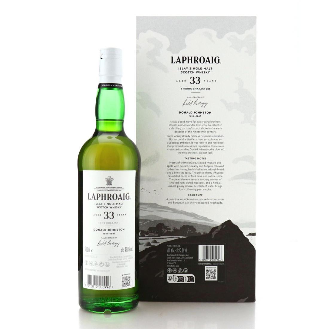 Laphroaig 33 Year Old Strong Characters