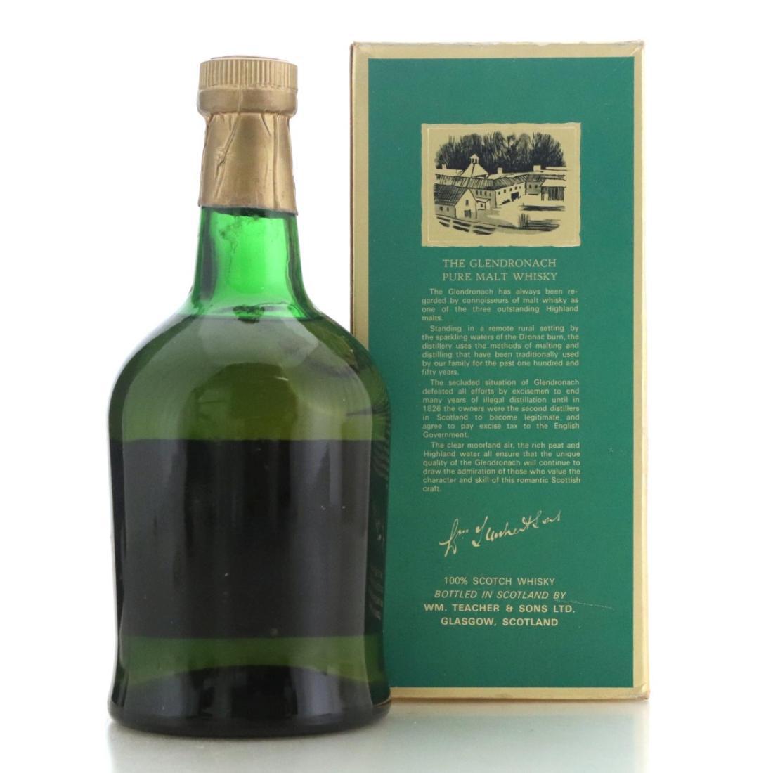 Glendronach 8 Year Old Teacher's 1970s