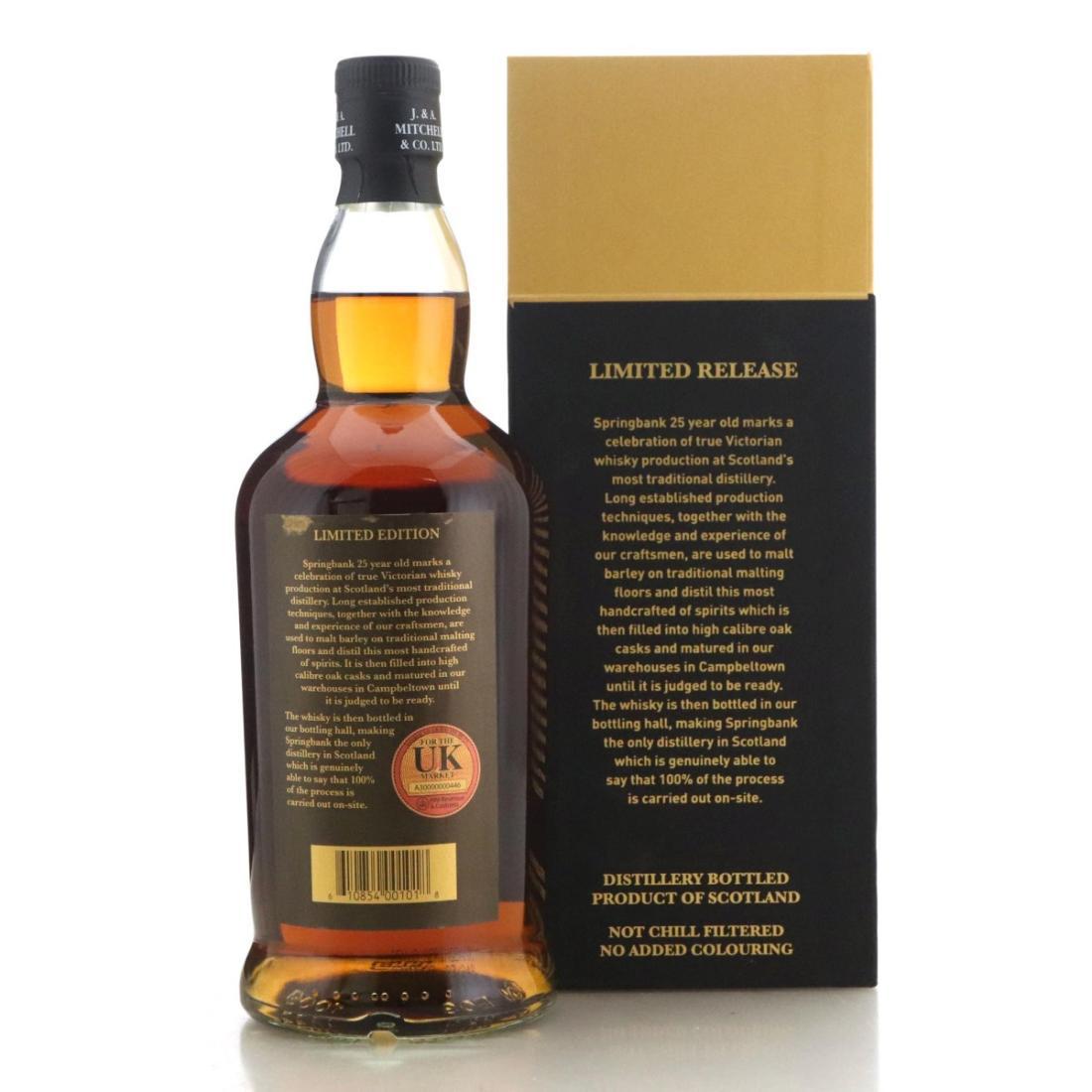 Springbank 25 Year Old 2023 Release