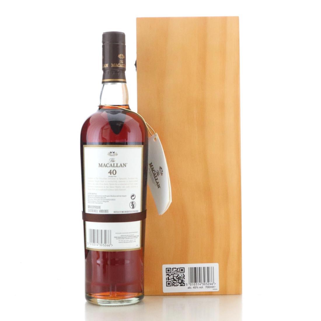 Macallan 40 Year Old 2016 Release