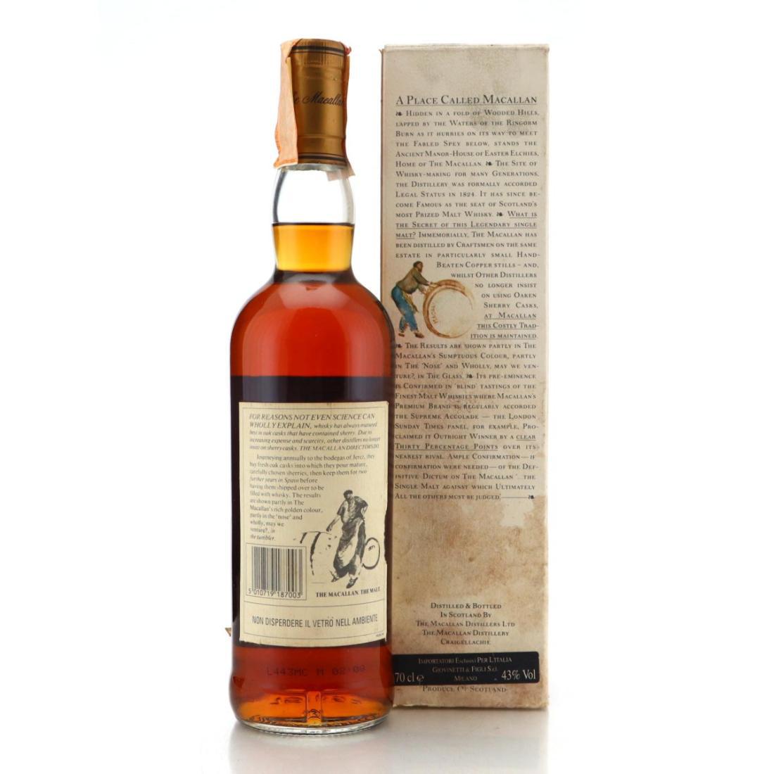 Macallan 1976 18 Year Old