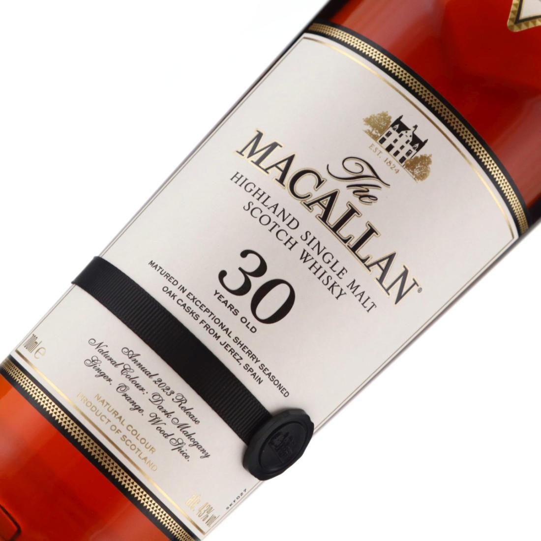 Macallan 30 Year Old Annual 2023 Release