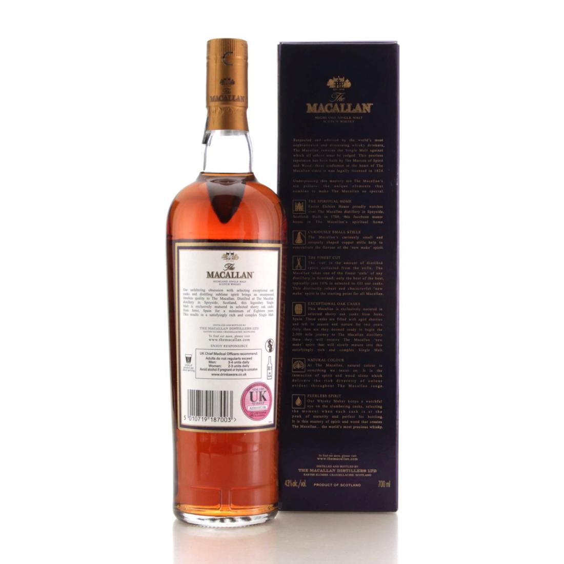 Macallan 18 Year Old Annual 2016 Release