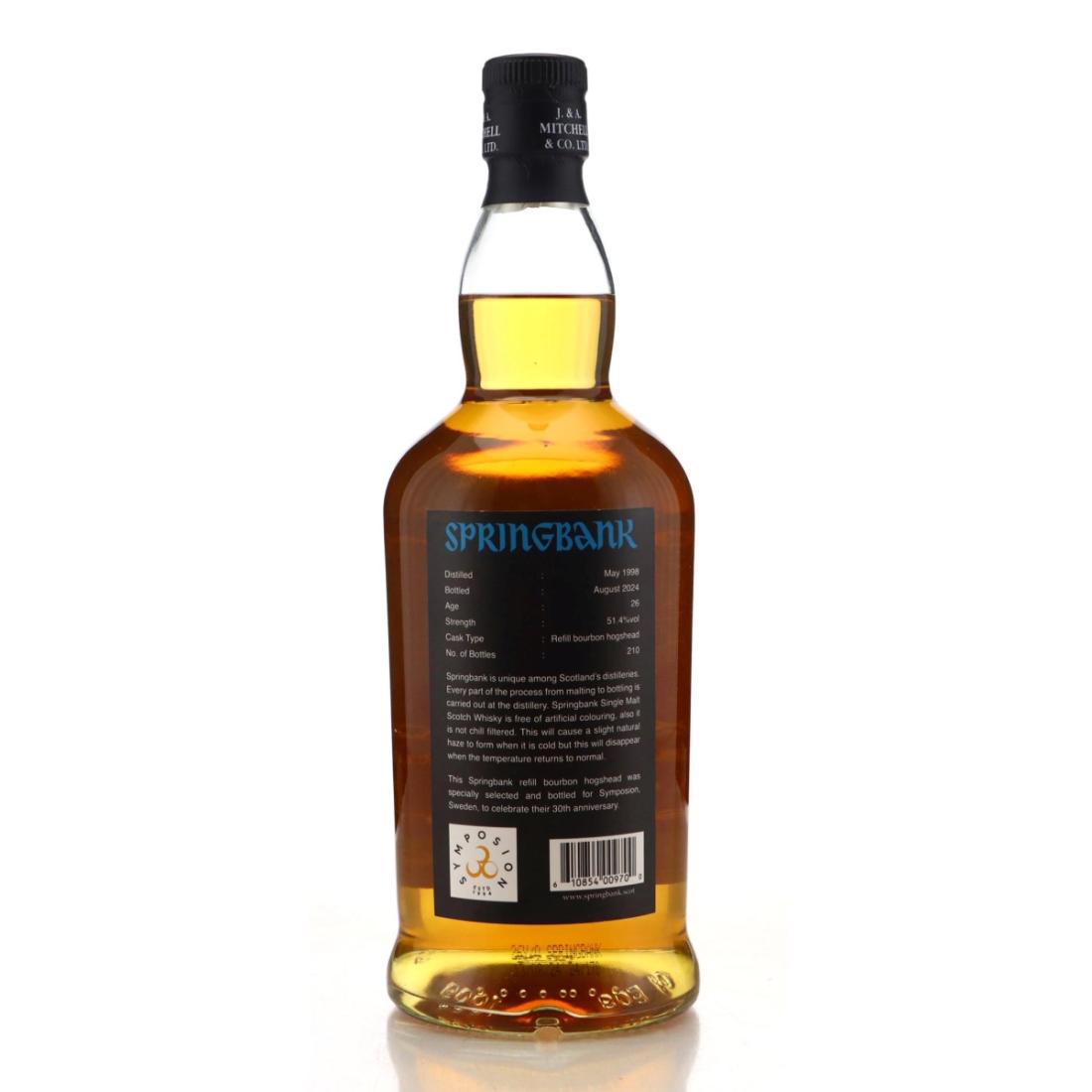 Springbank 1998 26 Year Old