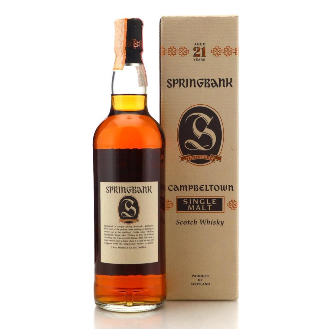 Springbank 21 Year Old