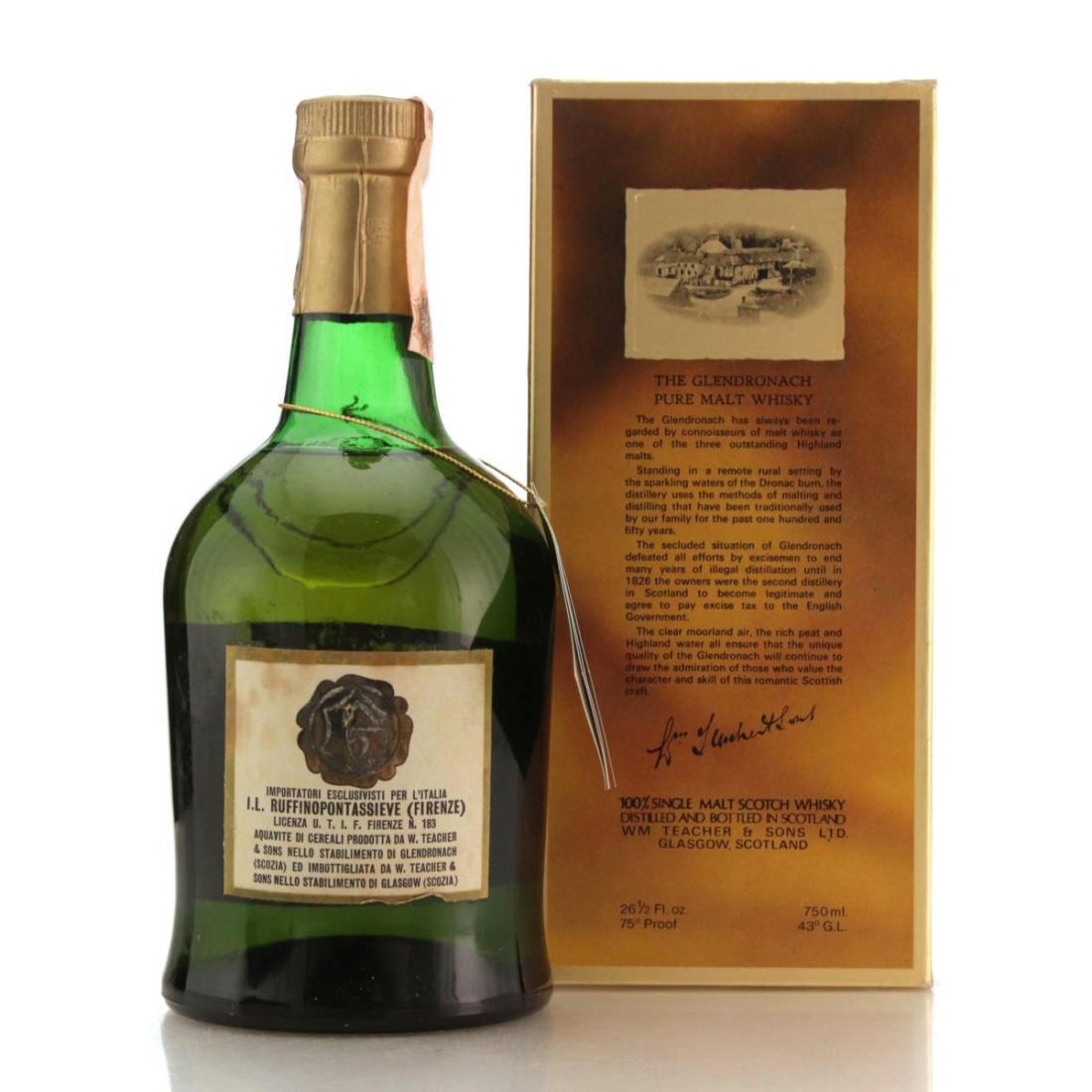 Glendronach 1963 12 Year Old - Wm. Teacher & Sons