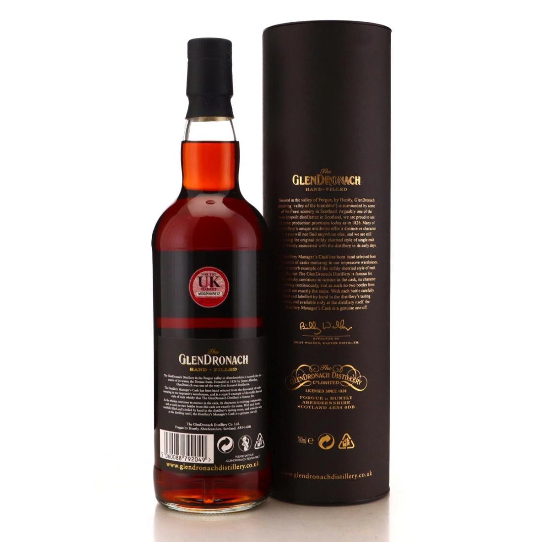 Glendronach 1993 Hand-Filled