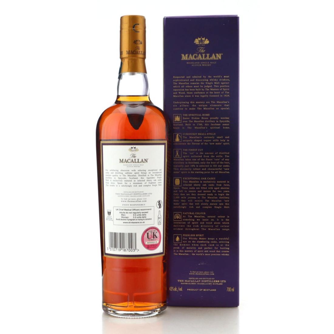 Macallan 1994 18 Year Old