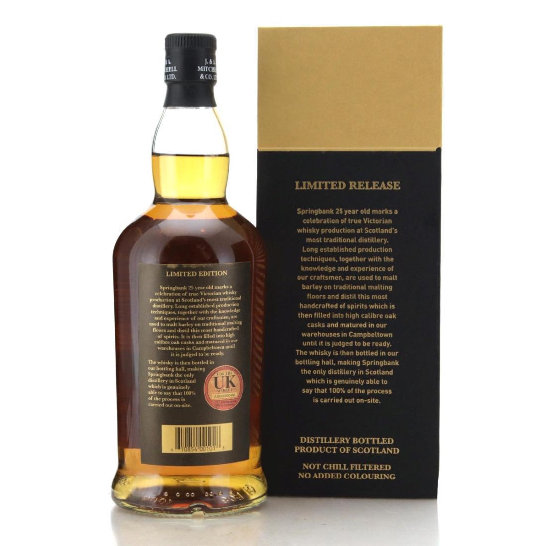 Springbank 25 Year Old 2022 Second Release