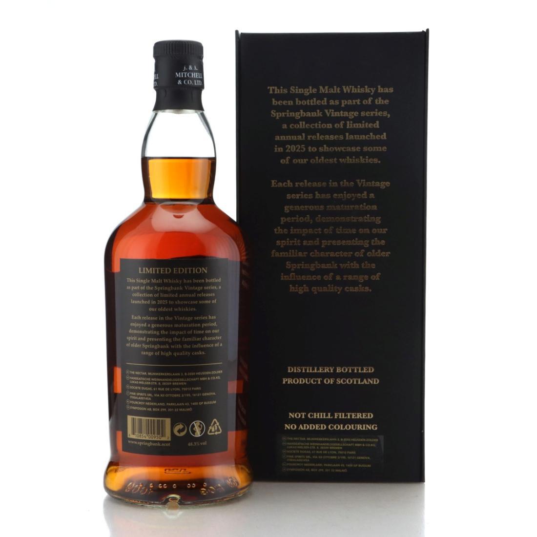 Springbank 1998 Vintage