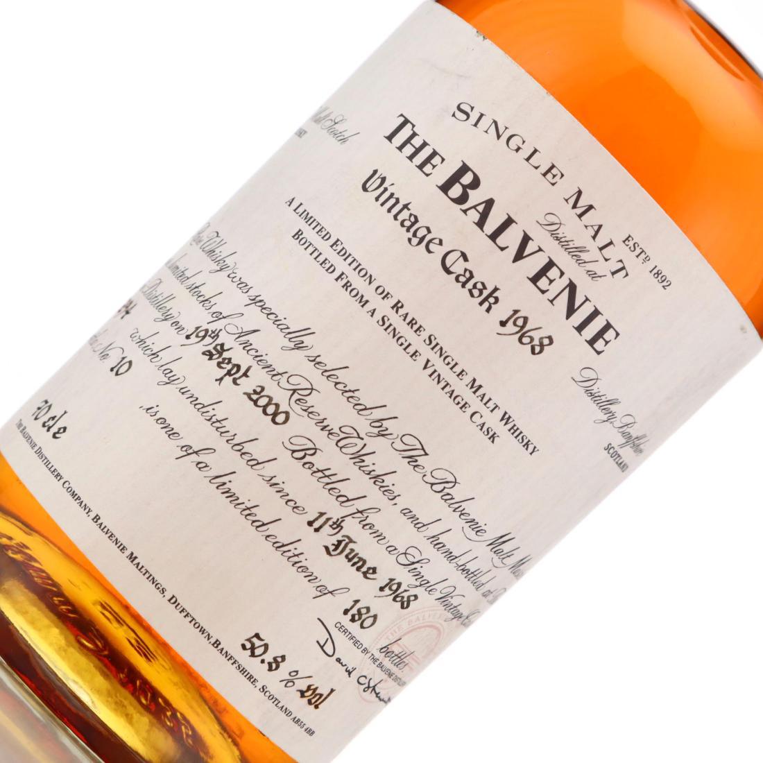 Balvenie 1968 Vintage Cask