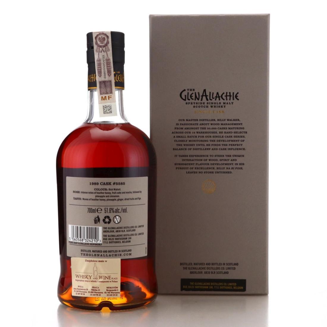 Glenallachie 1989 Single Cask 32 Year Old #5585 Batch 4