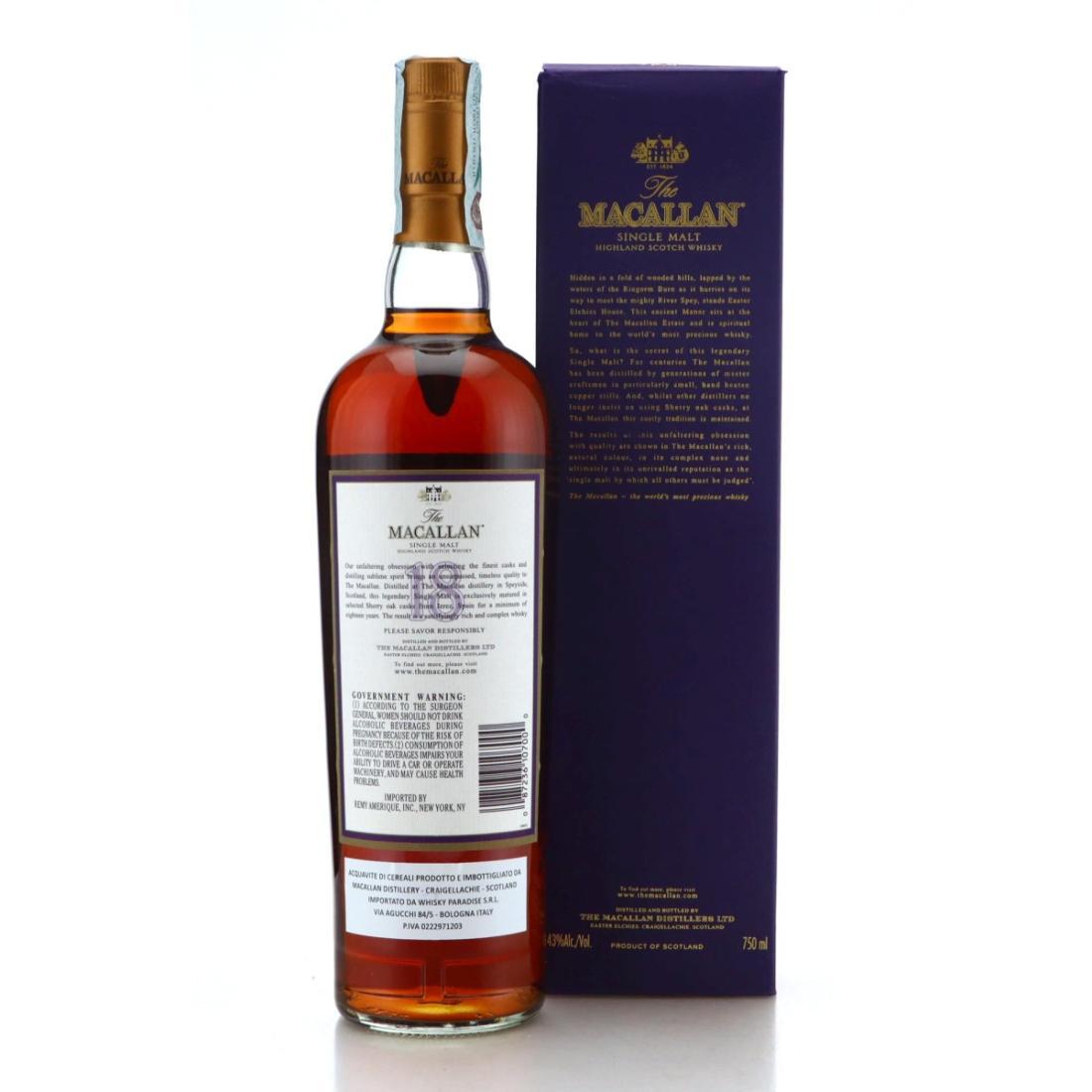 Macallan 1988 18 Year Old