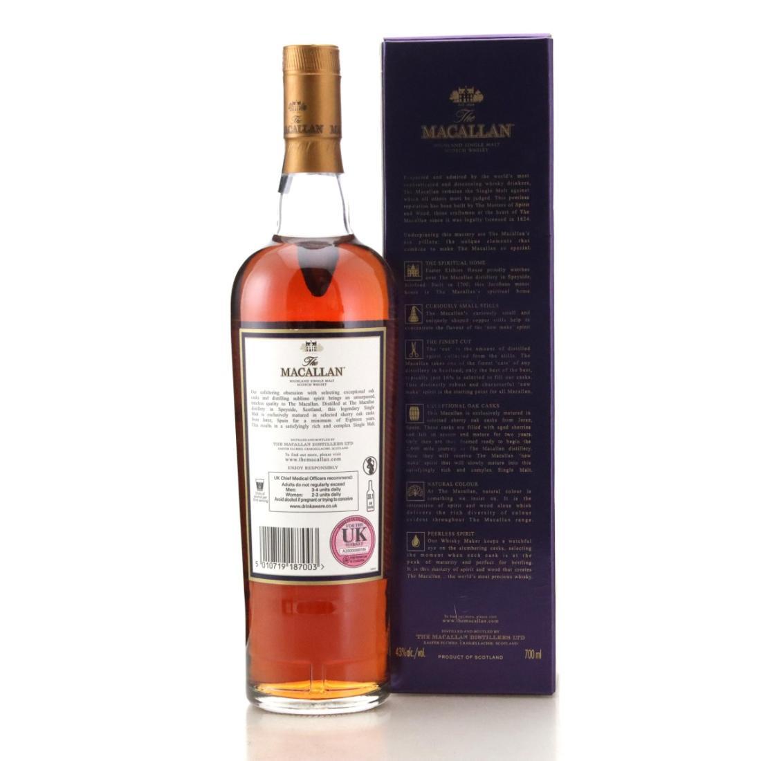 Macallan 1997 18 Year Old