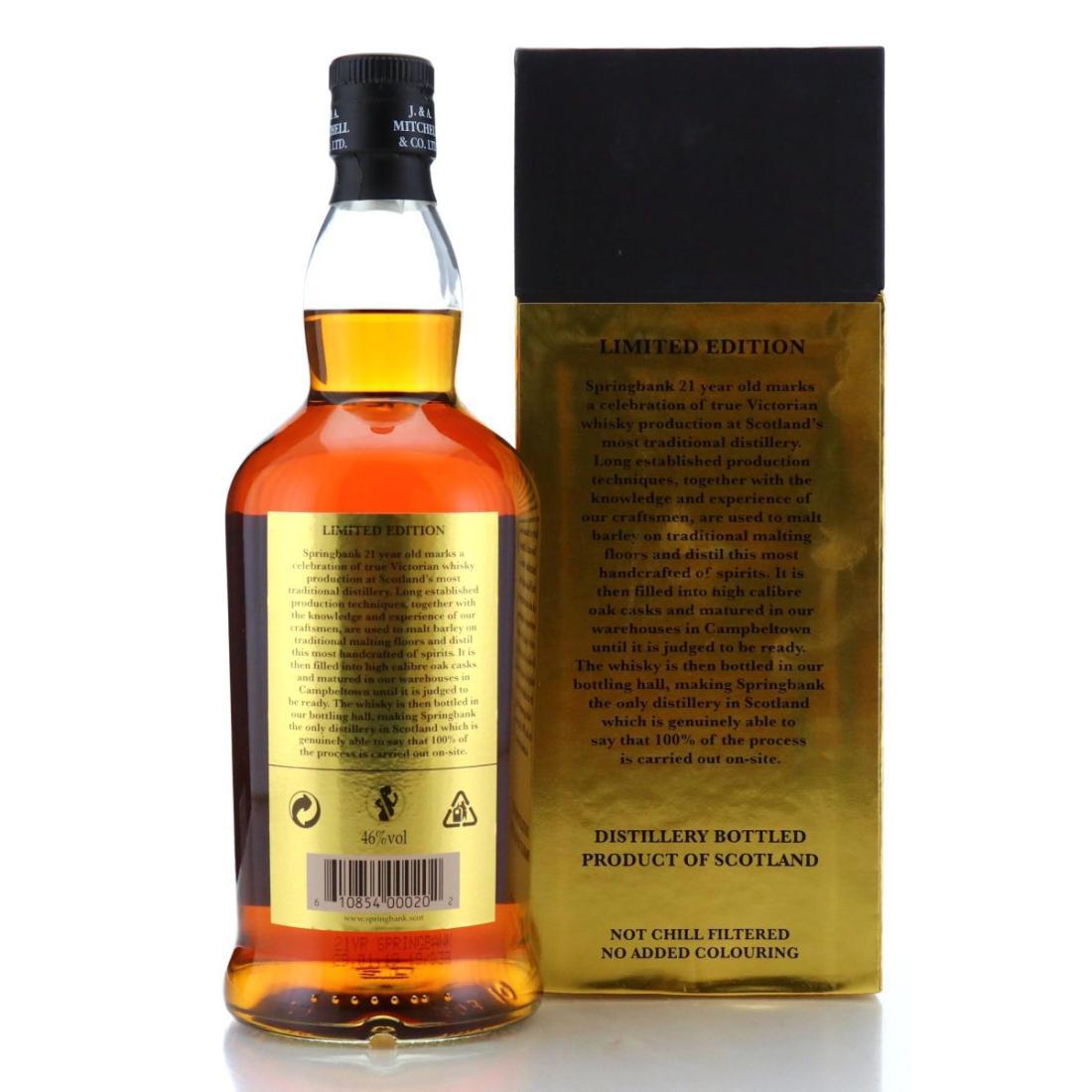 Springbank 21 Year Old