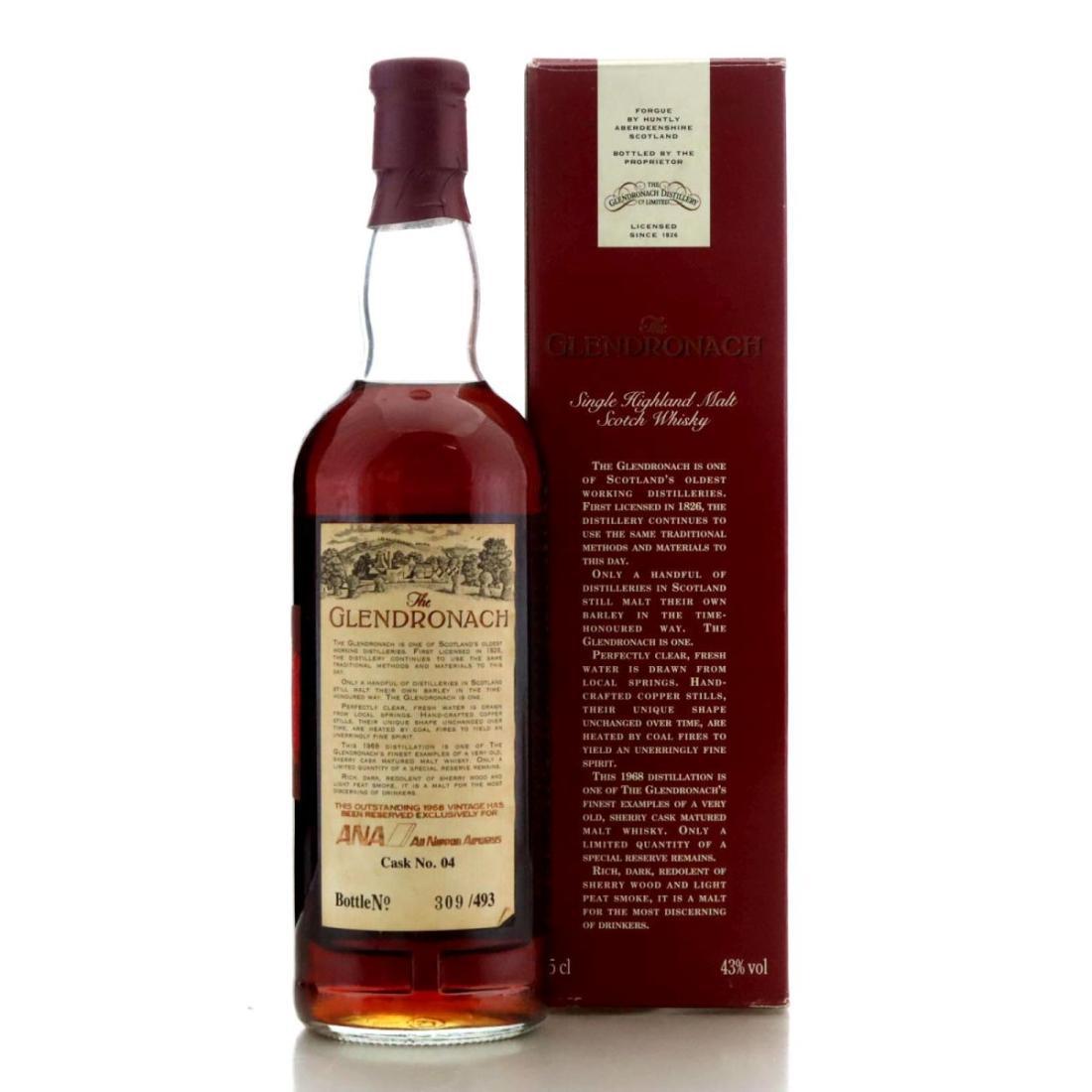 Glendronach 1968 Matured in Sherry Casks 25 Year Old