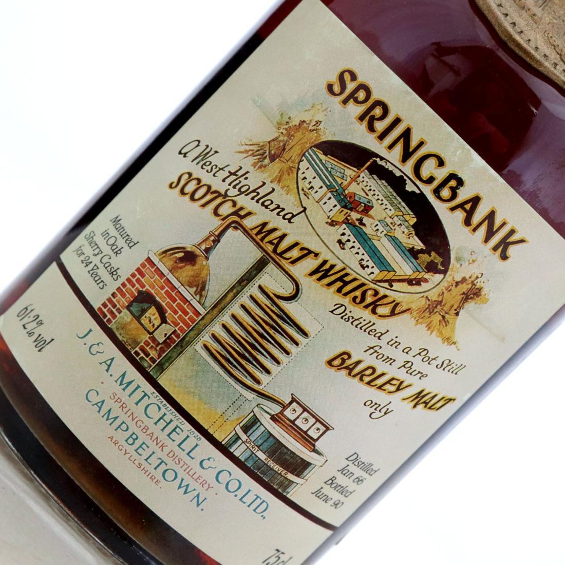 Springbank 1966 'Local Barley' 24 Year Old
