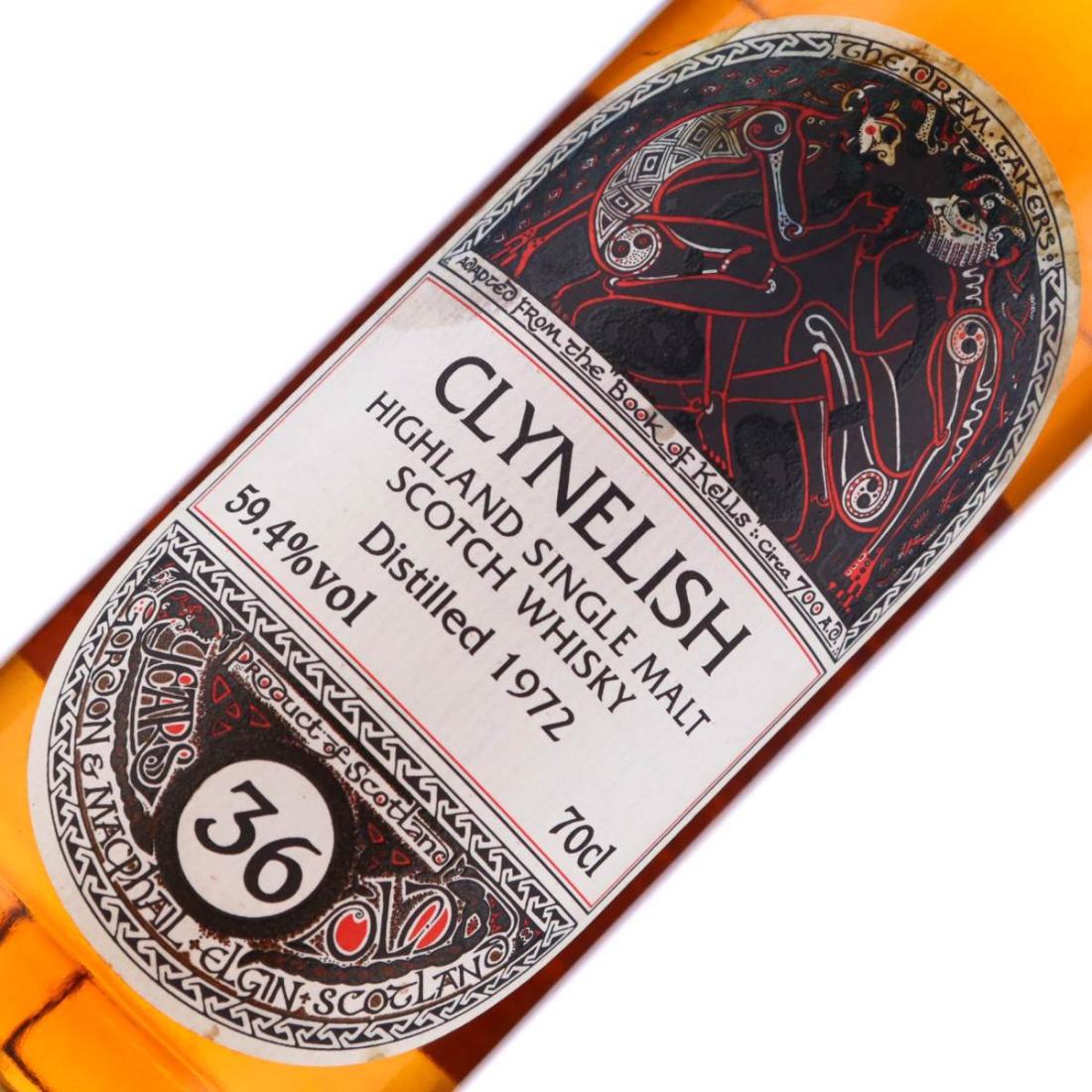 Clynelish 1972 The Book of Kells 36 Year Old