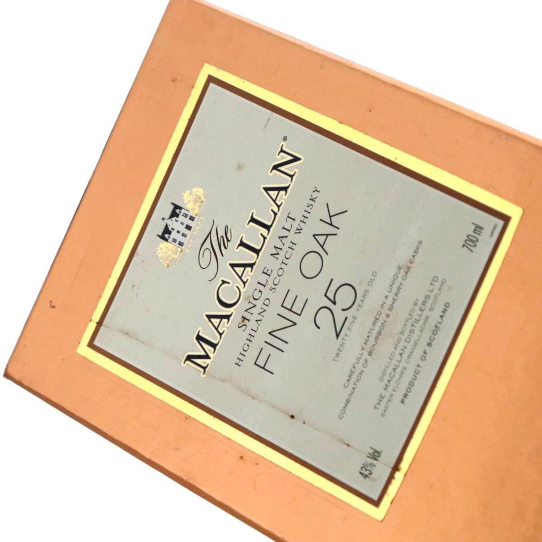 Macallan Fine Oak 25 Year Old