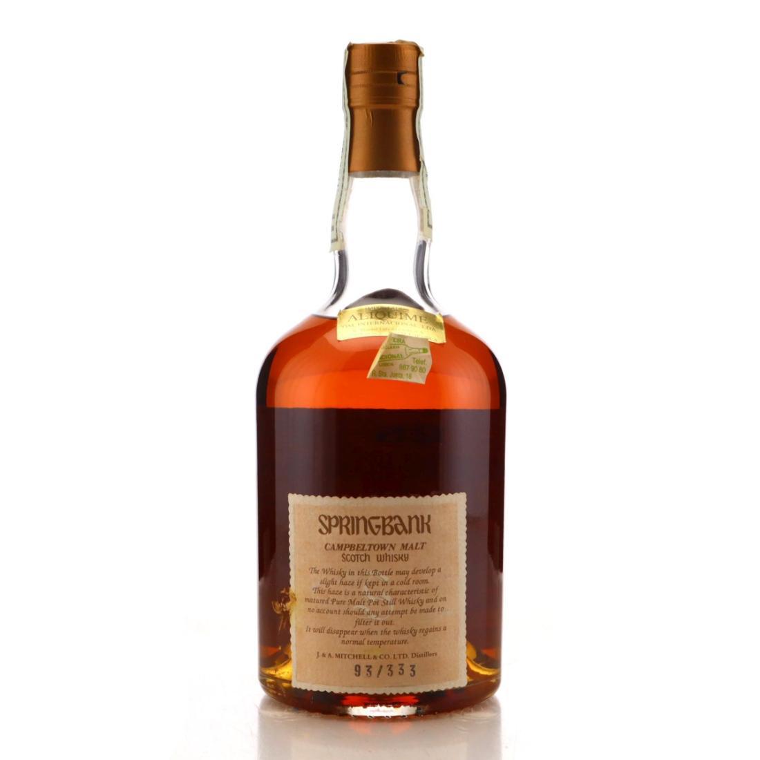 Springbank 25 Year Old - J. Archibald Mitchell
