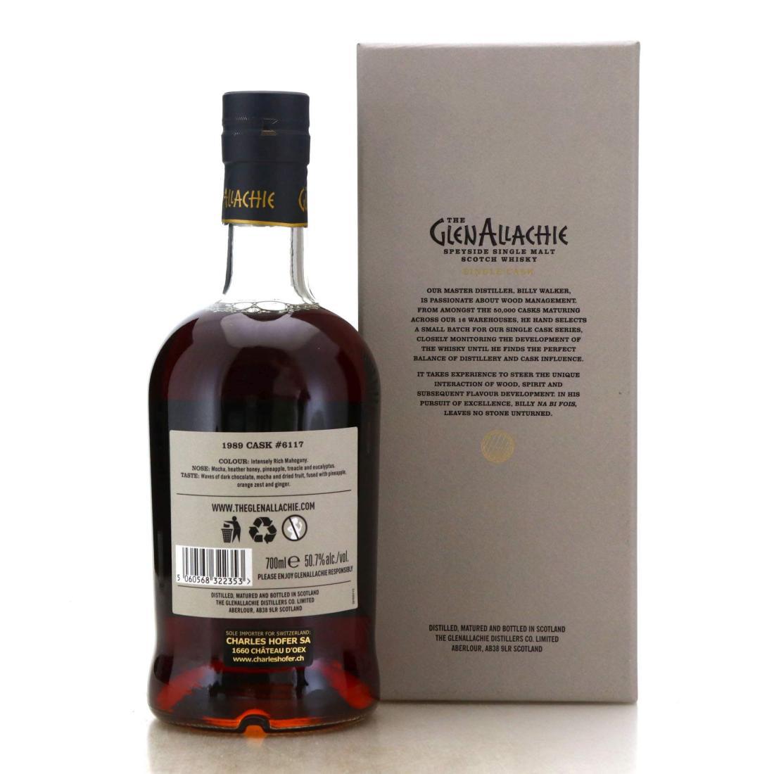 Glenallachie 1989 Single Cask 31 Year Old