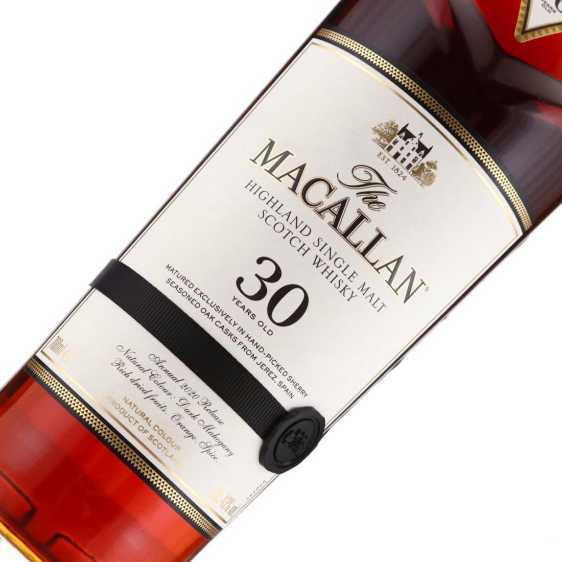 Macallan 30 Year Old Annual 2020 Release