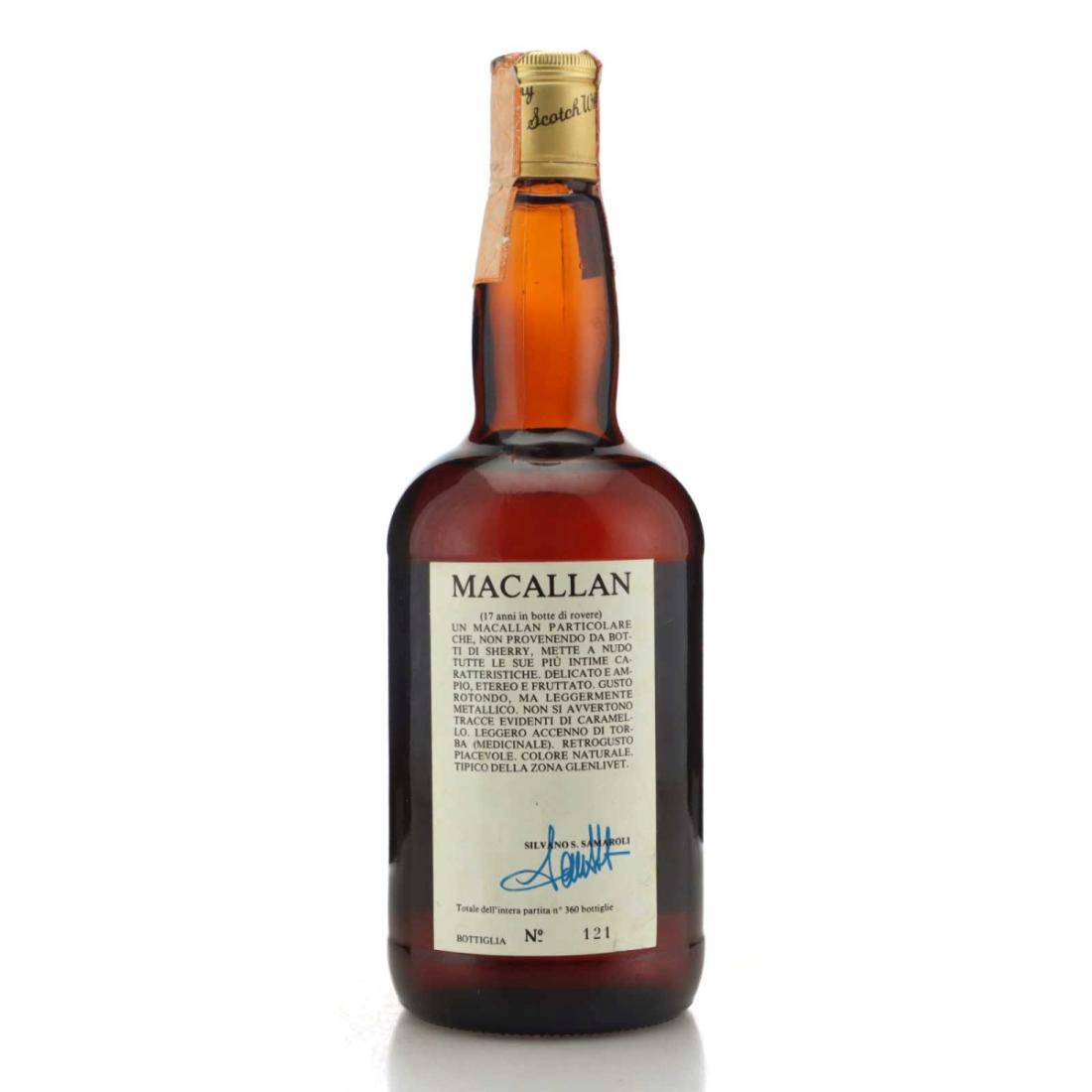 Macallan 1962 17 Year Old