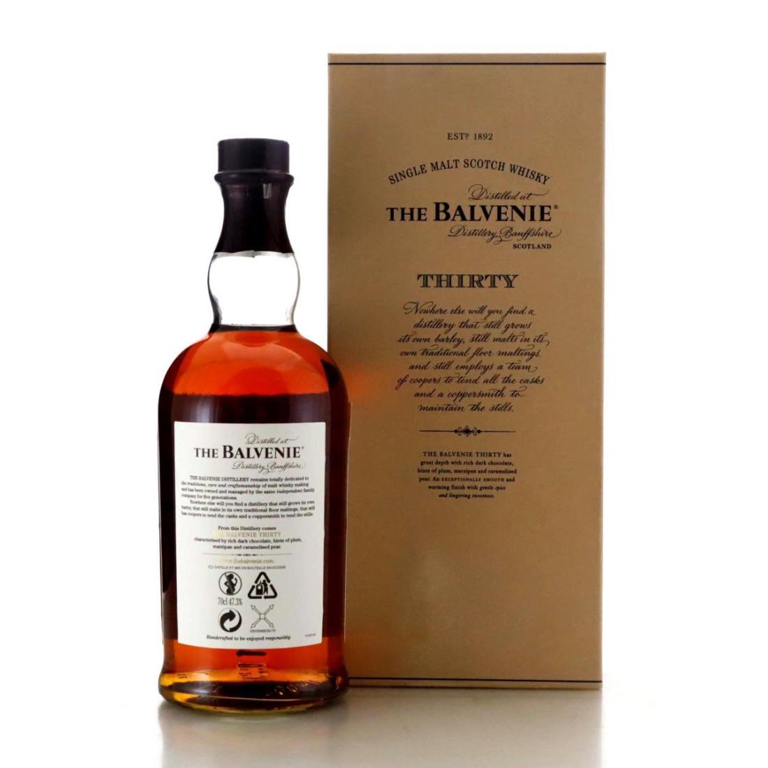 Balvenie Thirty 30 Year Old