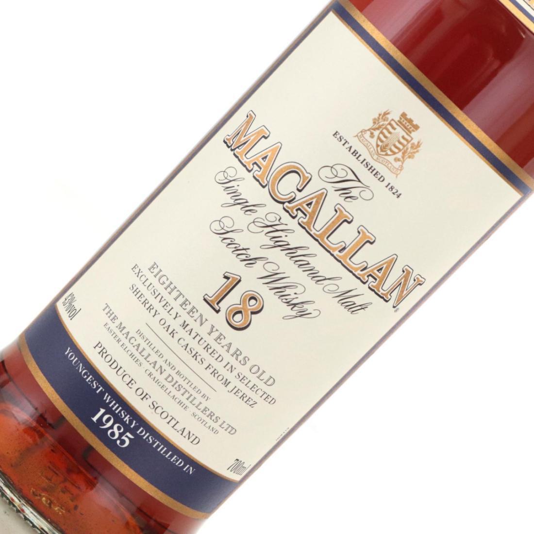 Macallan 1985 18 Year Old