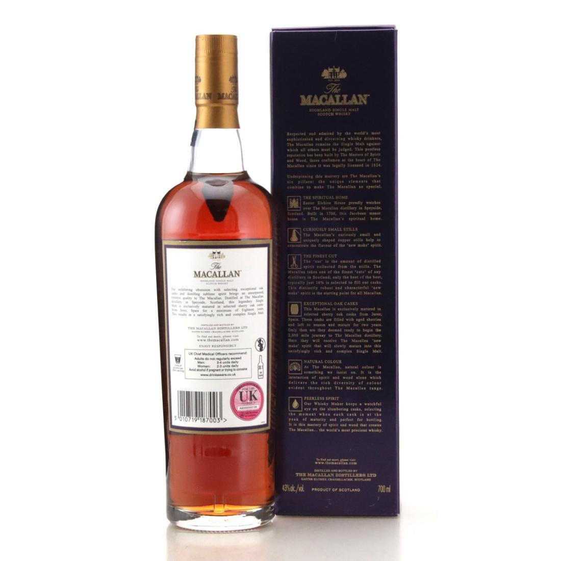 Macallan 1994 18 Year Old