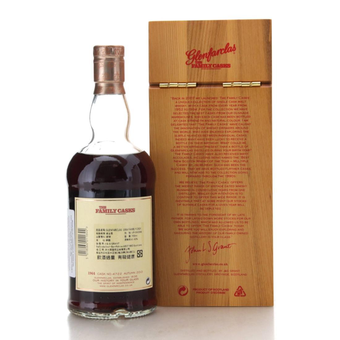 Glenfarclas 1964 Family Cask #4722 / Autumn 2013