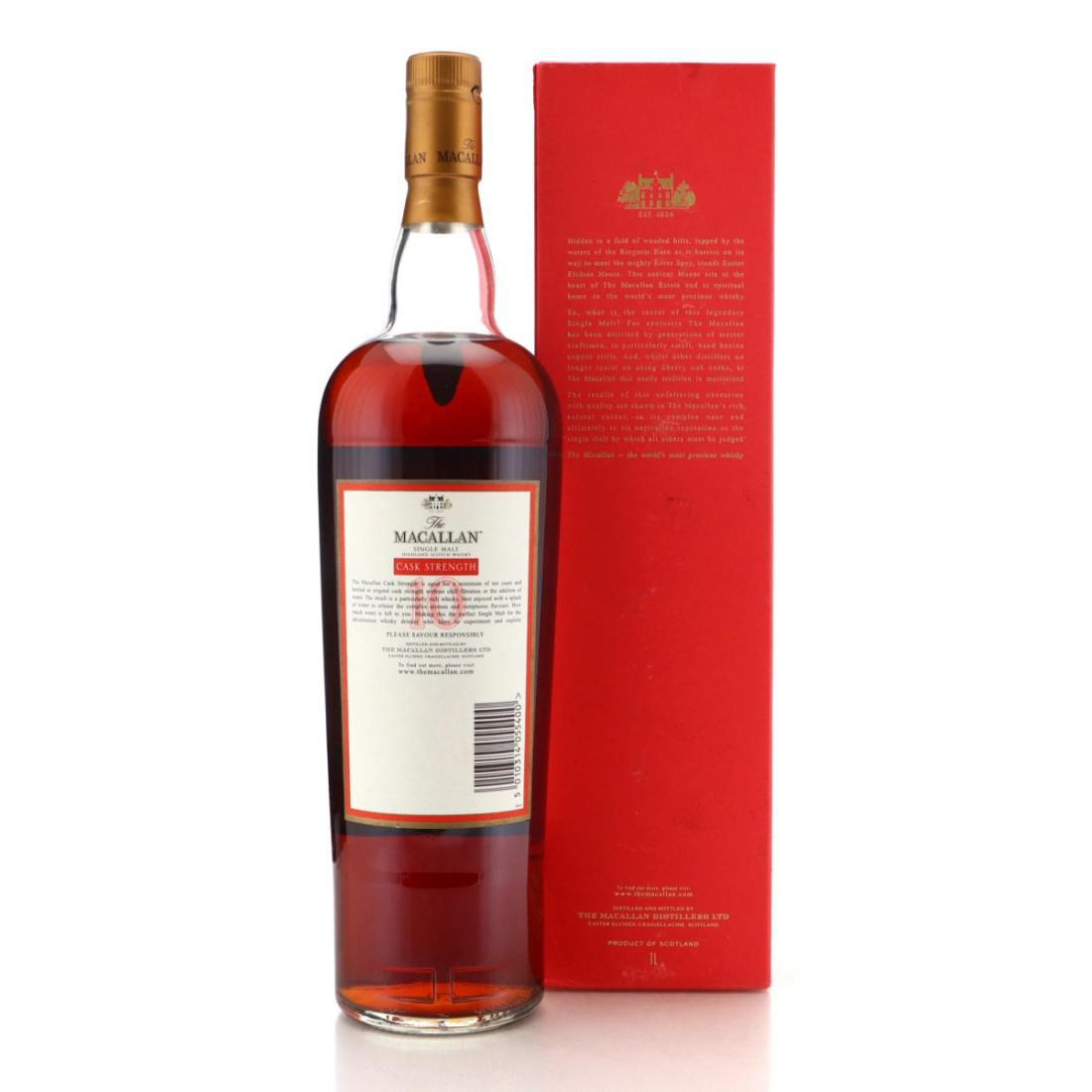 Macallan Cask Strength 10 Year Old Litre