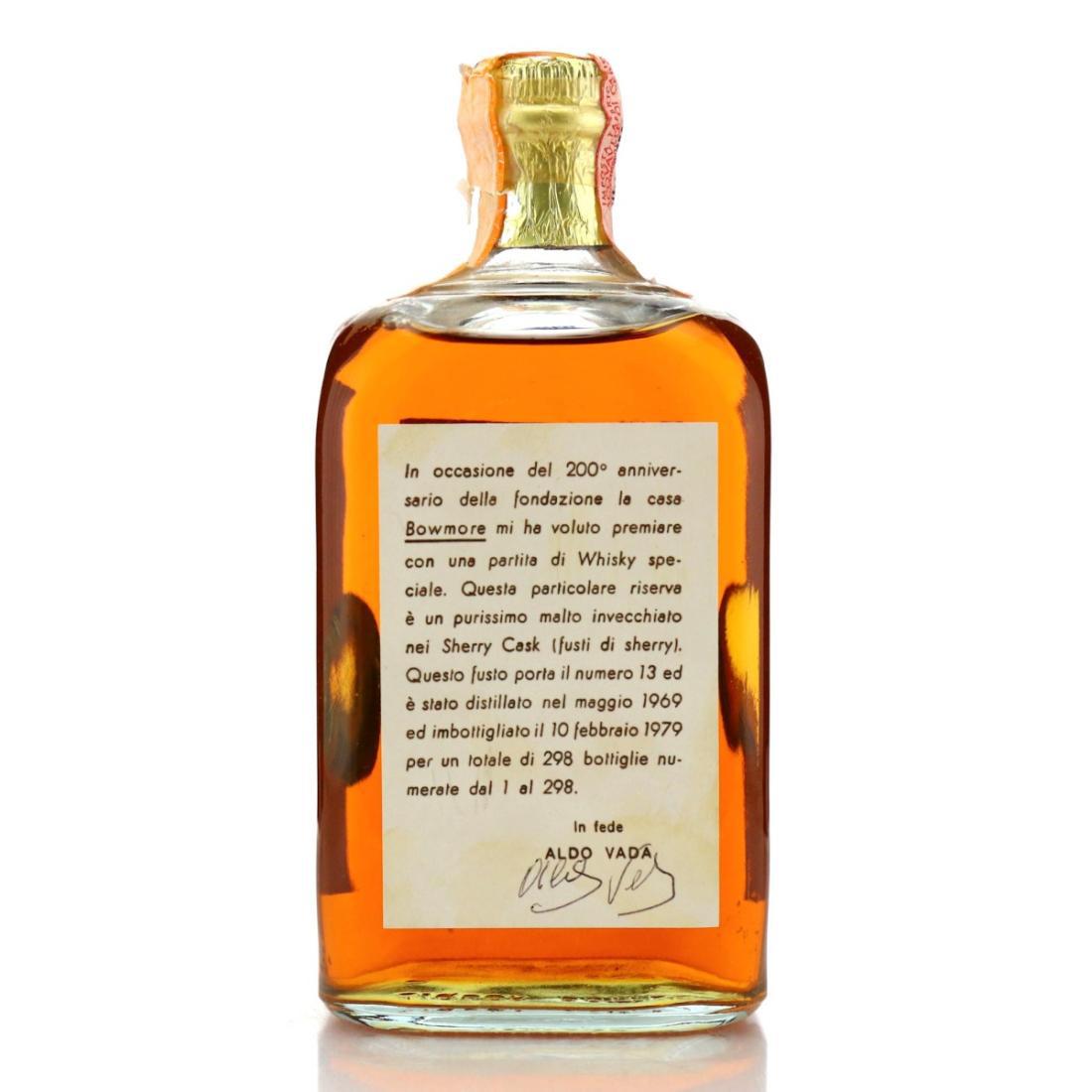 Bowmore 1969 10 Year Old - 200th Anniversary