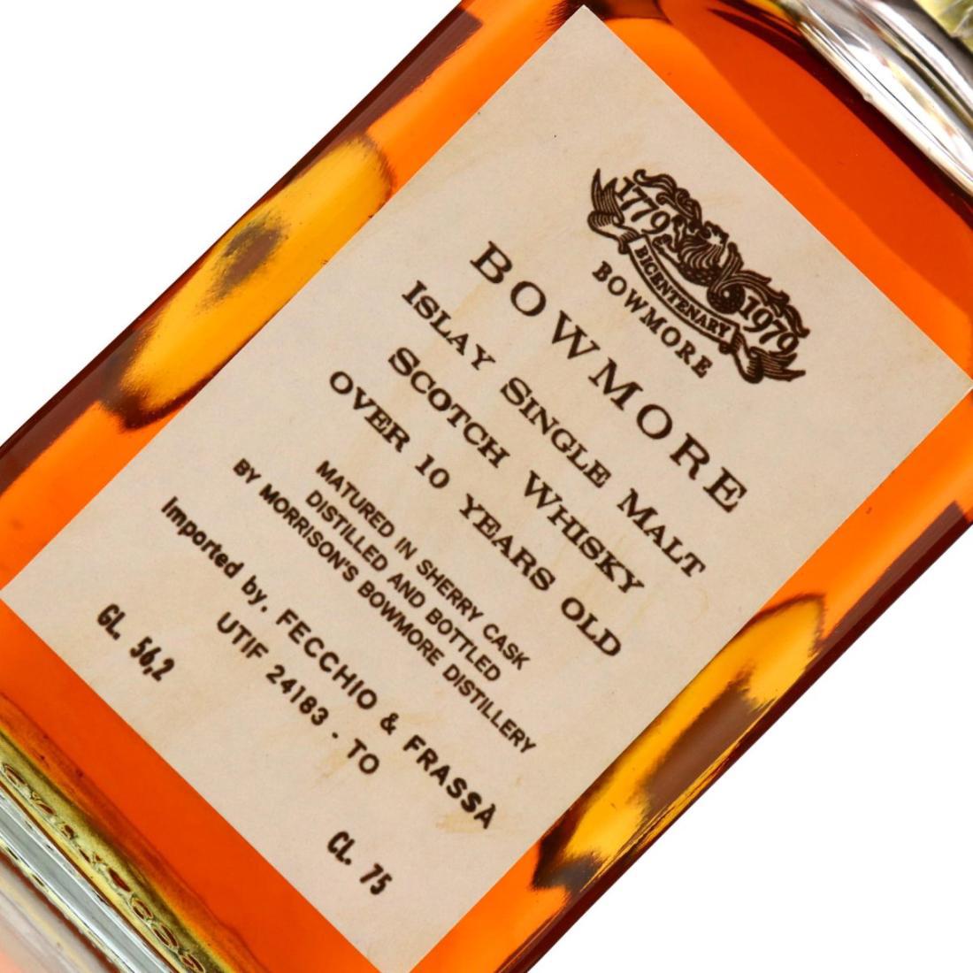 Bowmore 1969 10 Year Old - 200th Anniversary