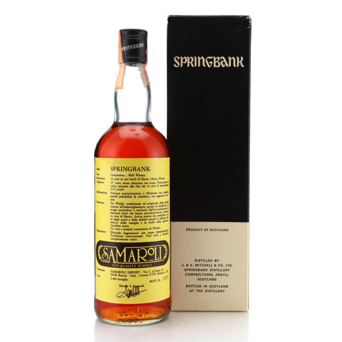 Springbank 12 Year Old Sherry Wood