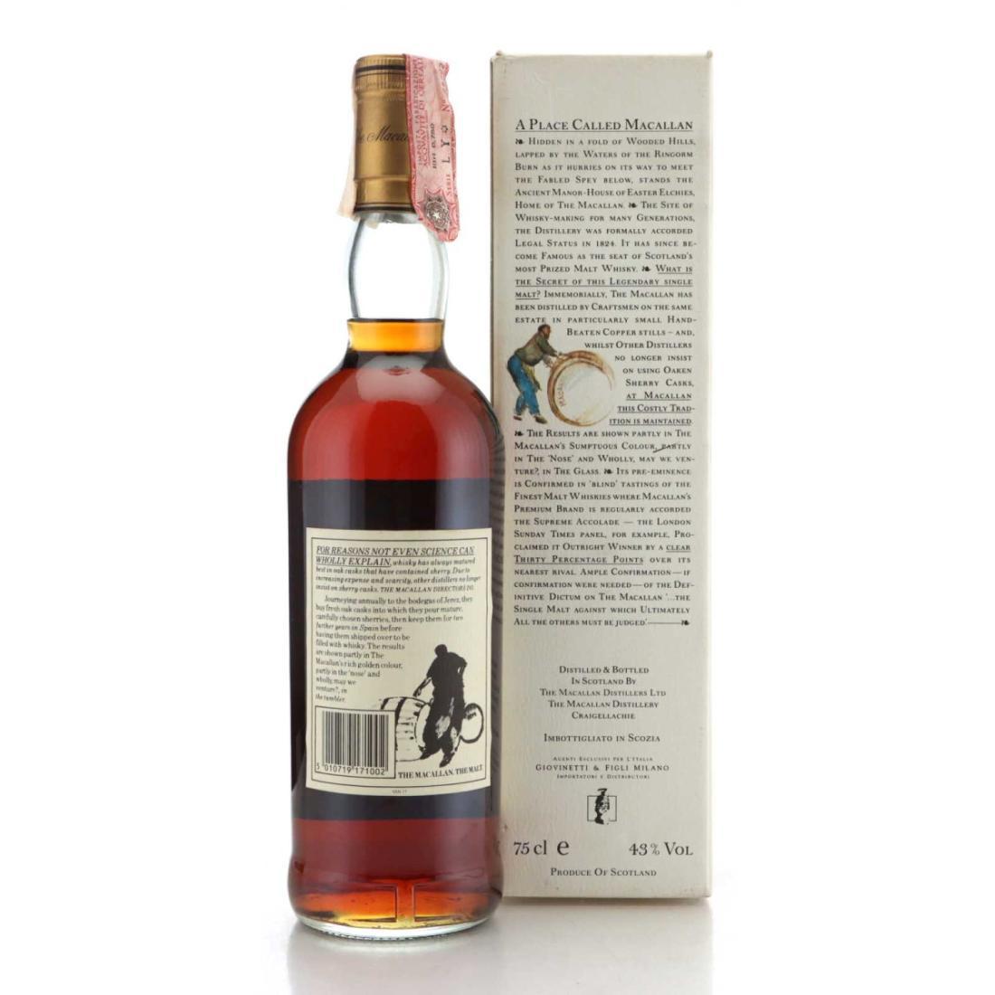 Macallan 1967 18 Year Old