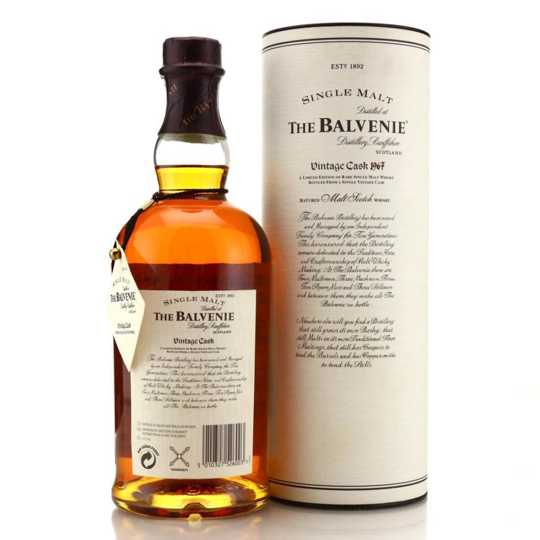 Balvenie 1967 Vintage Cask