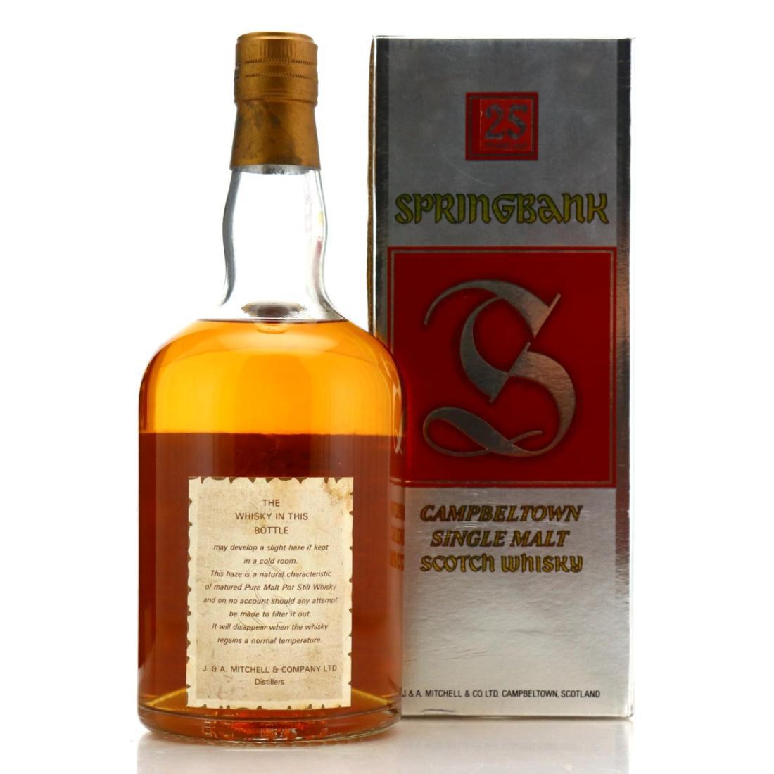 Springbank 25 Year Old - J. Archibald Mitchell