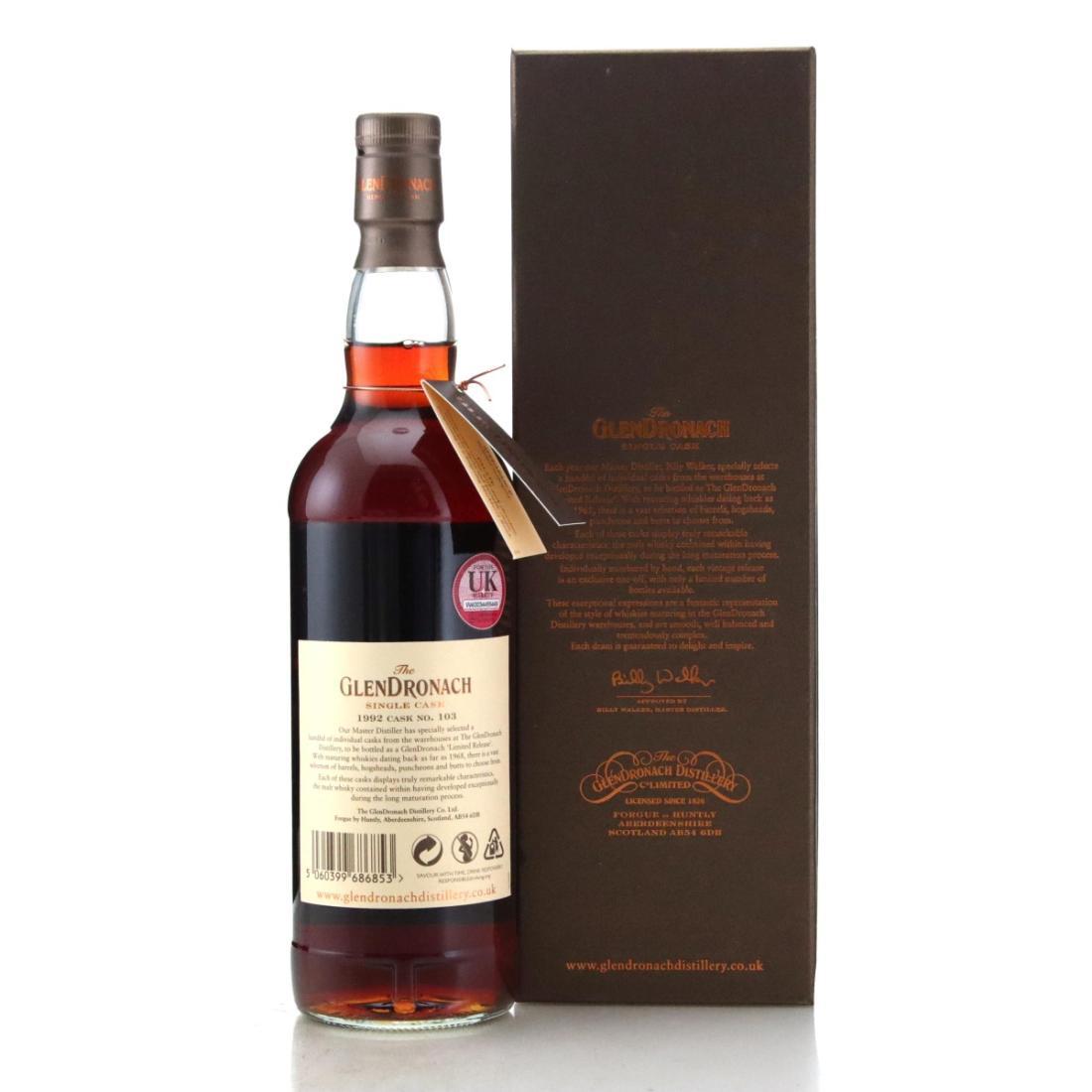 Glendronach 1992 Single Cask 25 Year Old