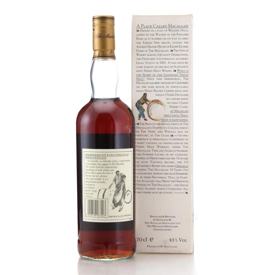 Macallan 1979 18 Year Old